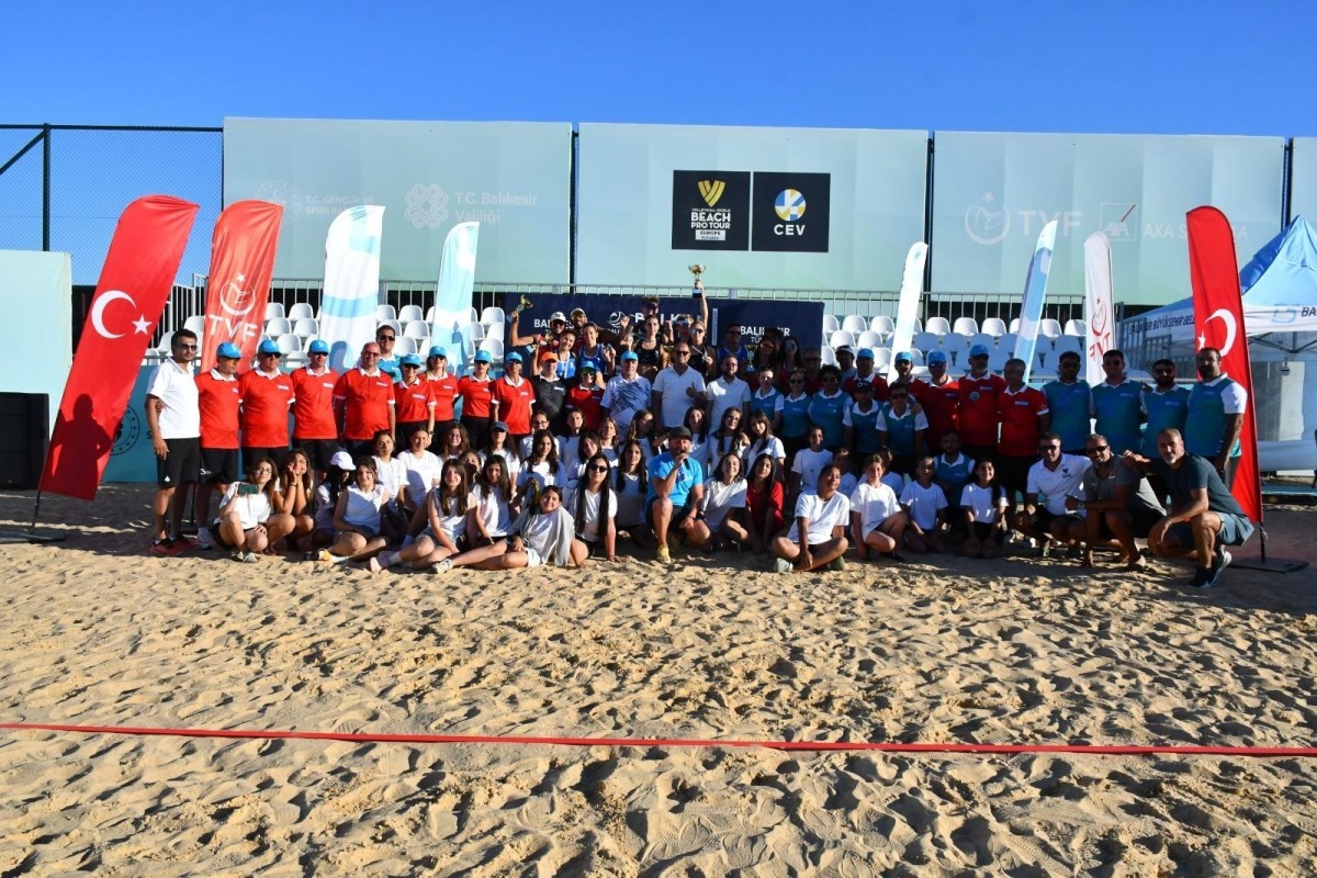 BVA Plaj Voleybolu Balkan Şampiyonası Tamamlandı