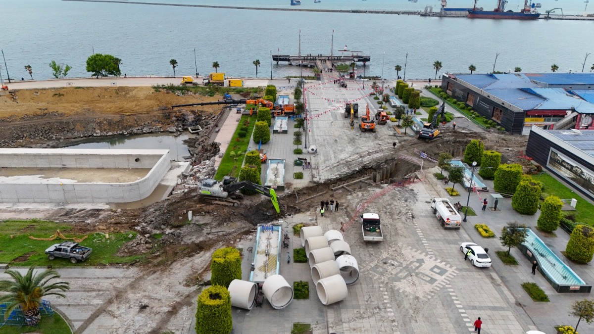 Samsun’da 211 Milyon TL’lik Atık Su Kollektör Hattında Sona Yaklaşılıyor